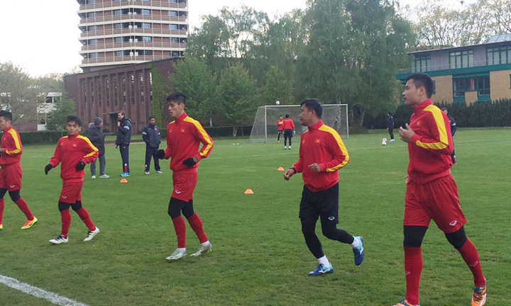 U20 Việt Nam thắng đậm trong trận giao hữu cuối cùng ở Đức