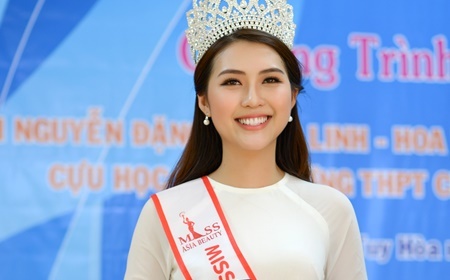 Hoa hậu Tường Linh nhận bằng khen tại quê nhà, tiết lộ sẽ tham gia The Face 2017