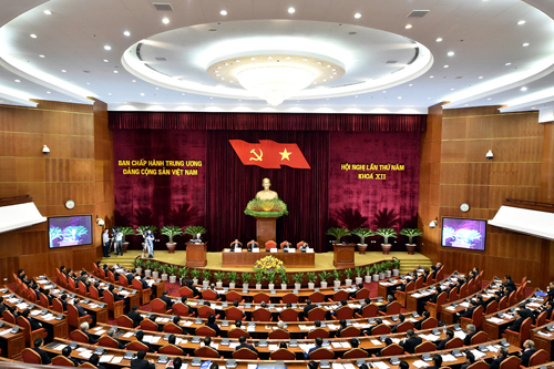 Ngày làm việc thứ hai Hội nghị Trung ương 5