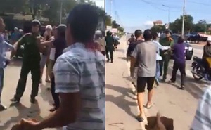 Công an thông tin nguyên nhân hai thanh niên tấn công cảnh sát ở Quảng Ninh