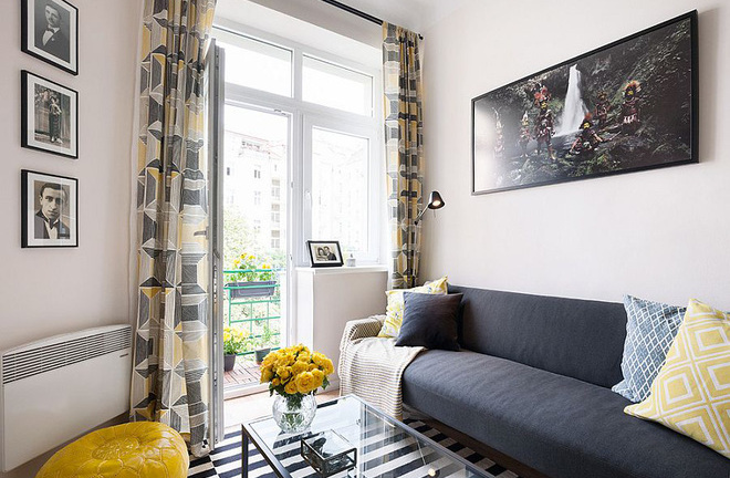 Căn hộ 45m²: Đẹp mắt và vô cùng cá tính