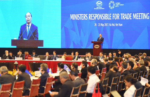 Toàn văn phát biểu của Thủ tướng tại Hội nghị Bộ trưởng Thương mại APEC