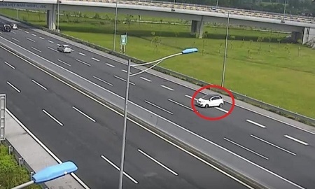 Nữ tài xế Hải Dương chạy ngược chiều trên cao tốc Hà Nội- Hải Phòng