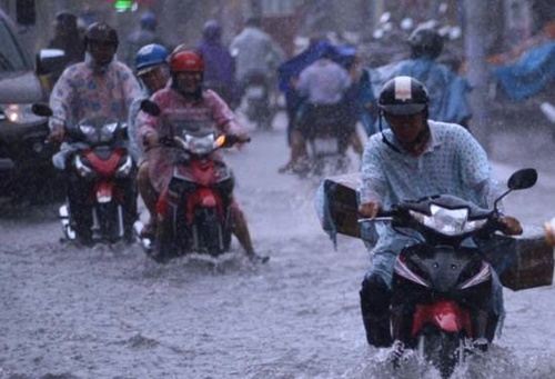 Dự báo thời tiết ngày 26/5: Nam Bộ mưa dông, đề phòng tố lốc, mưa đá