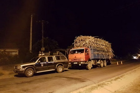 Kiểm tra xe chở quá tải, Thanh tra giao thông bị số lạ nhắn tin đe dọa