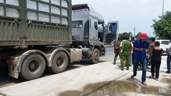 Điều tra vụ tài xế nghi bị cướp xe hàng