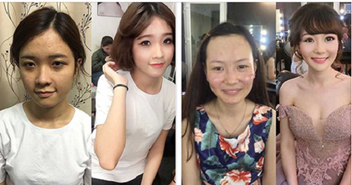 “Ngả nón bái phục” trước khả năng make up thần kì khiến các cô gái nâng tầm nhan sắc