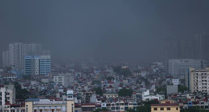 Dự báo thời tiết 7/6: Hà Nội mưa rào, đề phòng mưa đá