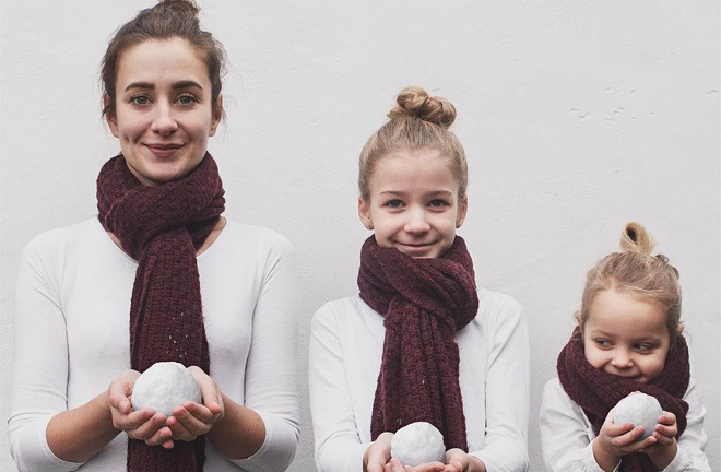 Tương lai nhất định phải có con gái để được trưng diện cùng nhau - nghĩ mà đáng yêu muốn xỉu!