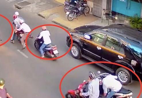 CSGT truy bắt tên cướp táo tợn giữa trung tâm Sài Gòn