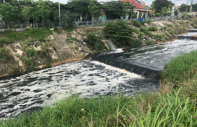 Kênh Ba Bò lại ô nhiễm trầm trọng