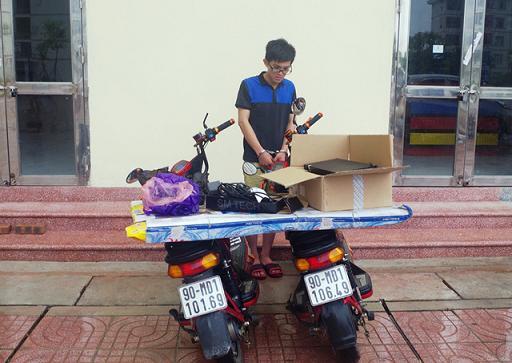 Bắt khẩn cấp nam sinh viên gây ra nhiều vụ trộm cắp ở ký túc xá
