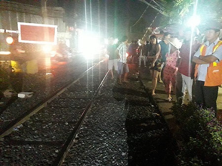 Đi vệ sinh sát đường ray, người đàn ông bị tàu hỏa cán tử vong