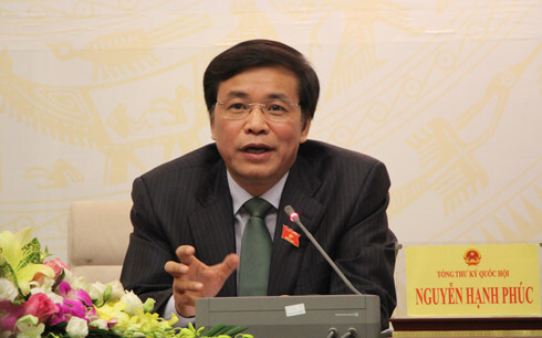 Tổng Thư ký Quốc hội thông tin về việc đính chính Luật Cảnh vệ