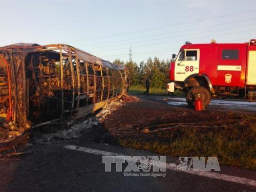 Nga: Tai nạn giao thông nghiêm trọng khiến 13 người chết, 12 người bị thương