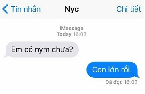 Những tin nhắn “bá đạo” xem xong bạn chỉ biết câm nín