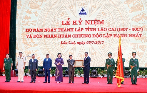 Chủ tịch nước dự kỷ niệm 110 năm Ngày thành lập tỉnh Lào Cai