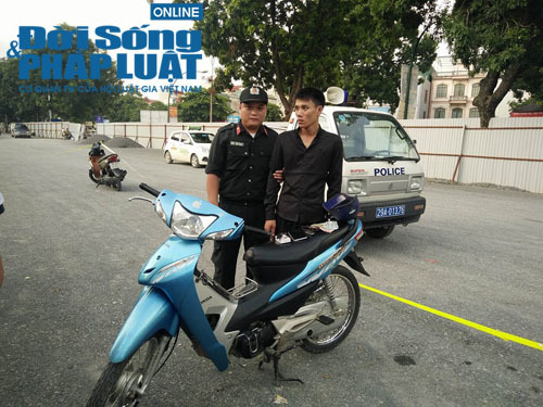 Hà Nội: Ăn trộm xe hôm trước, hôm sau bị 141 bắt giữ