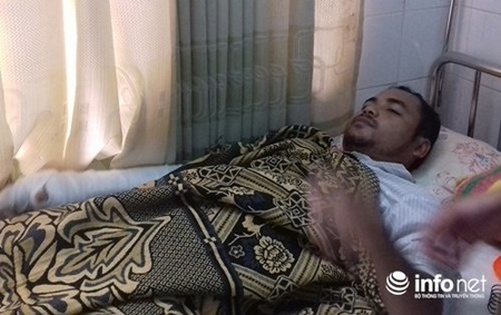 Đi tuần tra an ninh, phó trưởng công an xã bị chém đứt gân tay