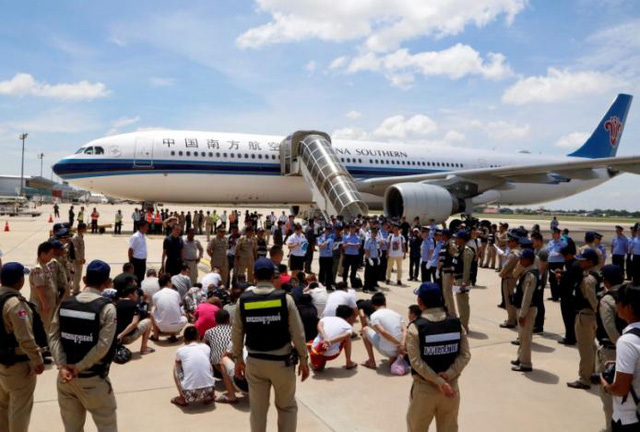 Campuchia trục xuất 29 công dân Trung Quốc