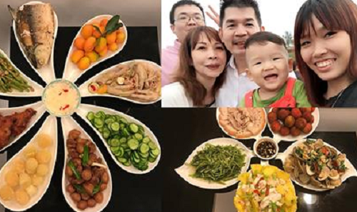 Mâm cơm thuần Việt làm người Đài Loan thán phục