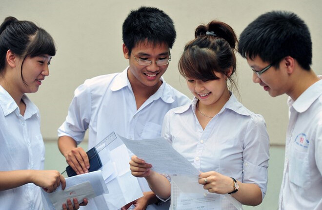 Điểm chuẩn của các trường đại học tốp đầu năm 2017