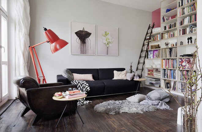 Bí mật của căn hộ 40m² nhìn đâu cũng đầy ắp đồ đạc mà vẫn siêu gọn gàng