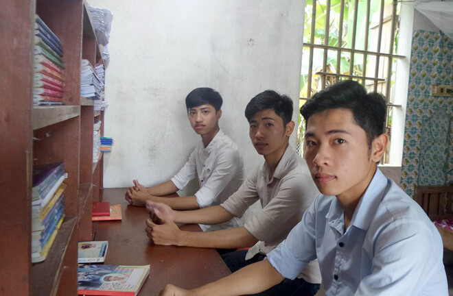 Góc học tập: Anh em sinh ba cùng đỗ một trường đại học quân đội