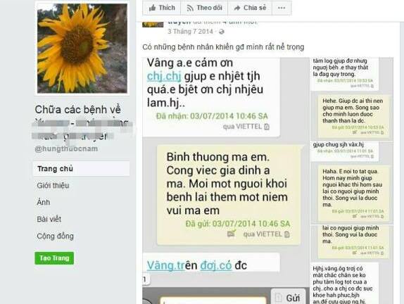 Ma trận fanpage 