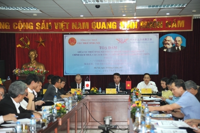 Tọa đàm với Hiệp hội DN Nhật Bản về chính sách thuế và thủ tục hành chính thuế
