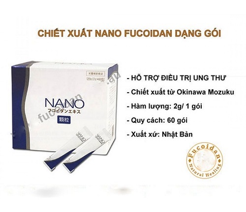 Quảng cáo Nano Fucoidan Extract Granule gây hiểu lầm là thuốc bị phạt 65 triệu đồng