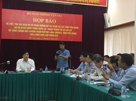 Bộ Giao thông vận tải: Quyết không di dời trạm thu phí Cai Lậy
