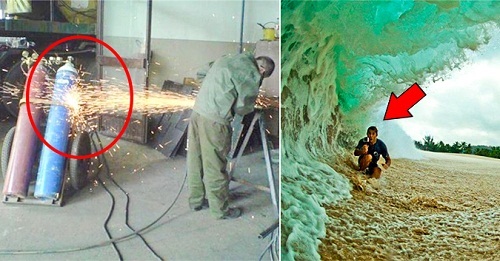 Những khoảnh khắc vô giá được ghi lại khi tai họa ập đến khiến bạn thót tim