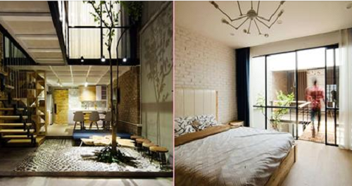 Mê mẩn ngắm căn nhà hai tầng rộng 46m2 chỉ 480 triệu đồng của cặp vợ chồng trẻ