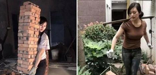 Sự thật về cô phụ hồ xinh đẹp vác bao tải 50kg bước đi thoăn thoắt khiến ai cũng ngỡ ngàng