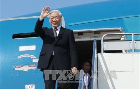 Tổng​ Bí thư lên đường thăm chính thức Cộng hòa Indonesia và thăm cấp Nhà nước CHLB Myanmar