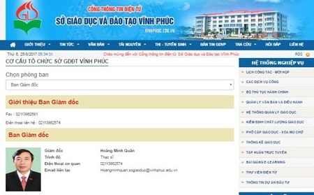 Vĩnh Phúc: Vào cuộc vụ 38/45 công chức Sở Giáo dục là lãnh đạo