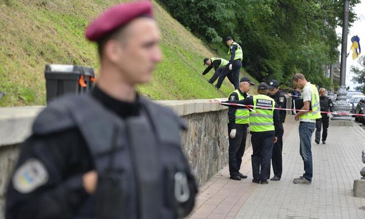 Nổ tại thủ đô Ukraine đúng ngày quốc khánh