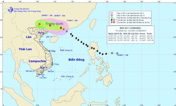 Thủ tướng chỉ đạo chủ động ứng phó với cơn bão số 7