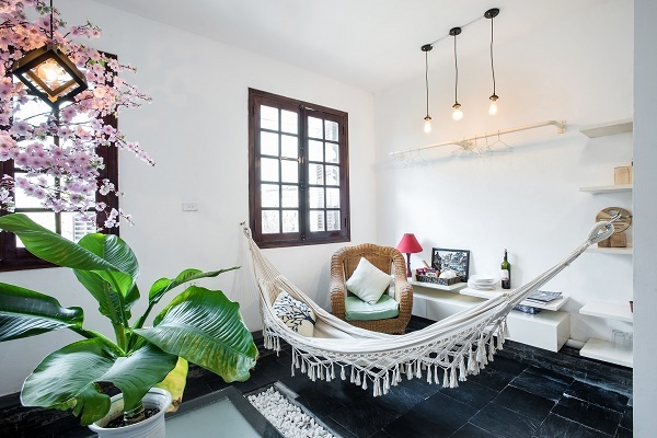 Phát cuồng với căn Studio phóng khoáng như resort trên phố Hàng Khay