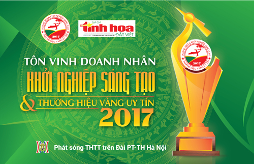Tôn vinh “Doanh Nhân Khởi Nghiệp Sáng Tạo” 2017