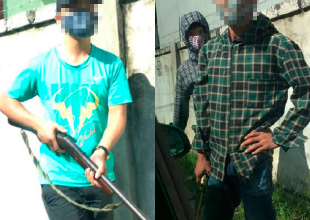 Vụ bịt mặt xả súng vào xe taxi: 2 đối tượng ra đầu thú