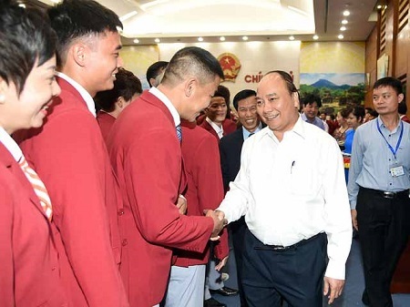 Thủ tướng gặp mặt biểu dương Đoàn Thể thao Việt Nam dự SEA Games 29