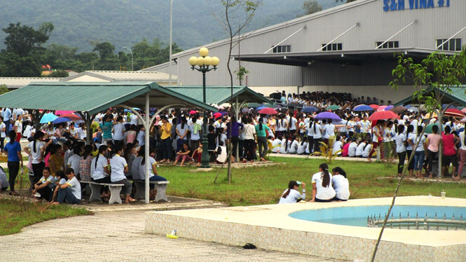 Vụ 6.000 công nhân đình công ở Thanh Hóa: Sa thải một quản đốc xúc phạm công nhân