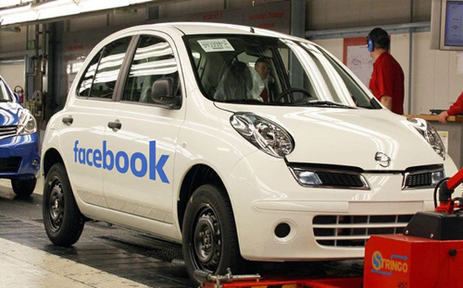 Facebook bắt đầu gia nhập “cuộc chơi” ôtô