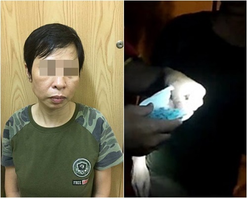 Bắt “nữ quái” mang theo 44 viên ma túy tổng hợp