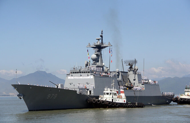 2 tàu Hải quân Hàn Quốc thăm Đà Nẵng