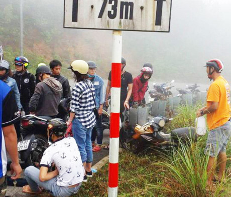 Tông vào taluy khi đi phượt, nam sinh viên tử vong trên núi Sơn Trà