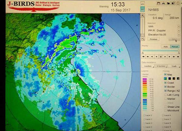 Còn khoảng 4 - 5 cơn bão trên biển Đông trong 3 tháng cuối năm 2017