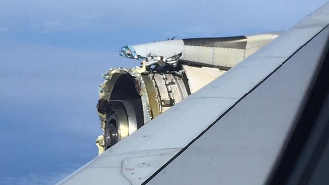 Máy bay Pháp chở 520 người hỏng động cơ, hạ cánh khẩn cấp